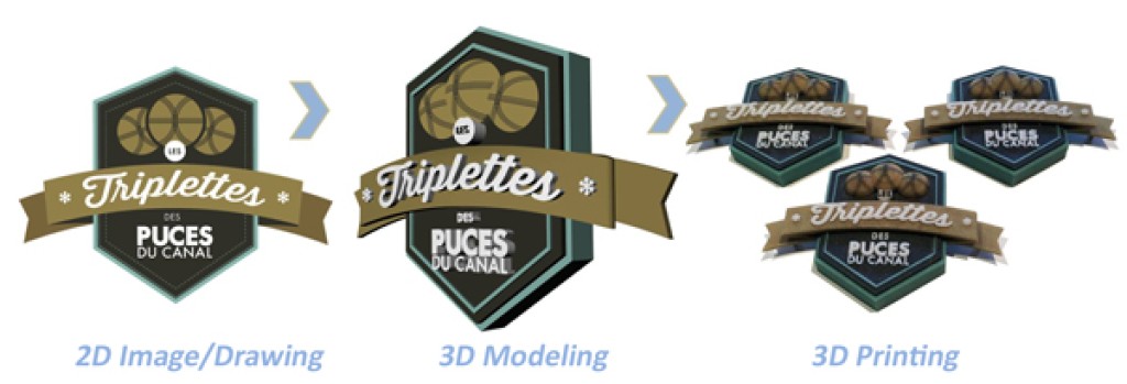 modelado 3D trofeo premio para impresión 3D
