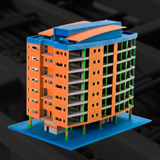 Impresión 3D arquitectura Maqueta Edificio y casa