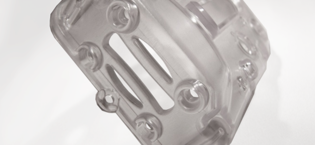 Impresión 3D de resina transparente / translúcida
