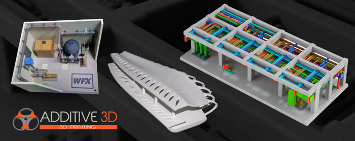 Maquetas plantas industriales impresin 3D Madrid